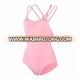 A2038 double straps dance leotard for women wholesale adult camisole leotard for competition